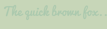 Image with Font Color ABC9AE and Background Color C7D6B8